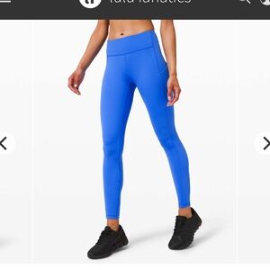 Lululemon Speed Up Tight 28" in Wild Bluebell Size 6